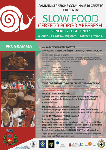 Slow food 2017