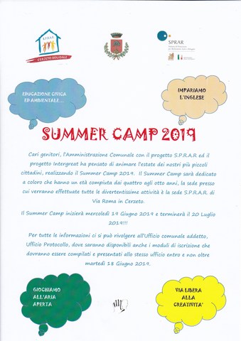 Summer Camp 2019