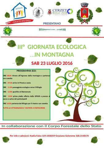 3rd Ecological  day