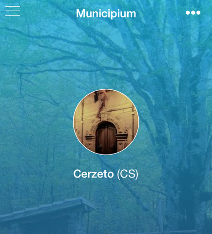 Municipium, Cerzeto a portata di app